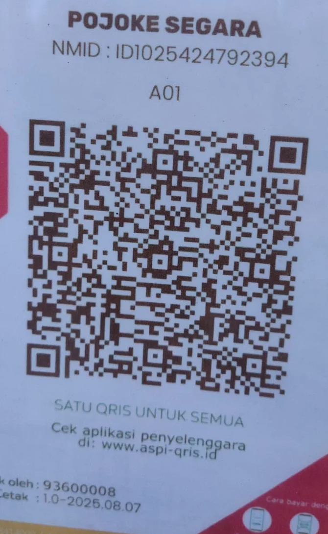 QRIS Pojoke Segara (Mandiri)